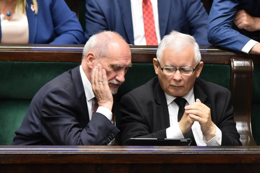 Antoni Macierewicz i Jarosław Kaczyński