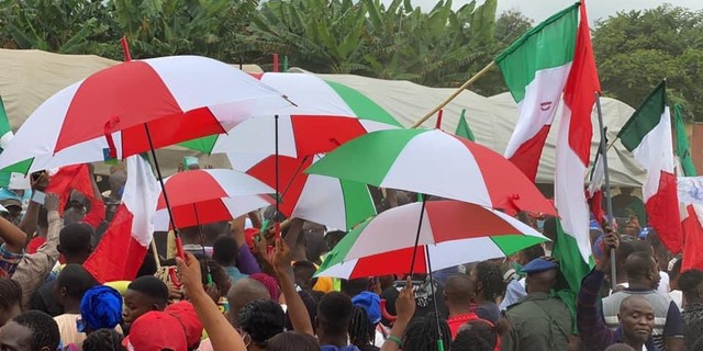 PDP supporters at a rally [PDP]