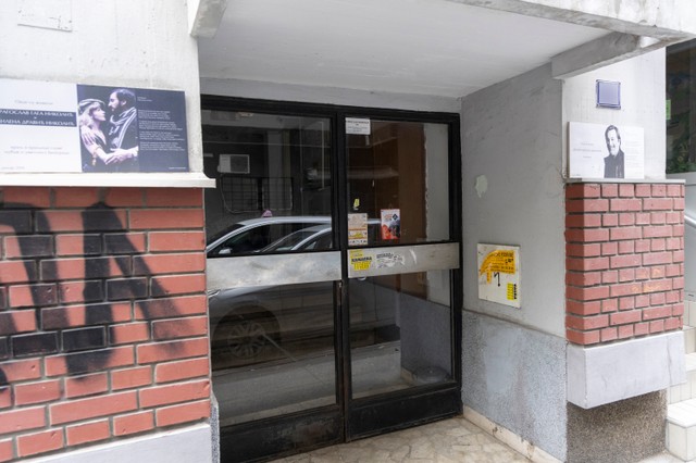 Zgrada u kojoj su živeli Dragan Gaga Nikolić i Milena Dravić 