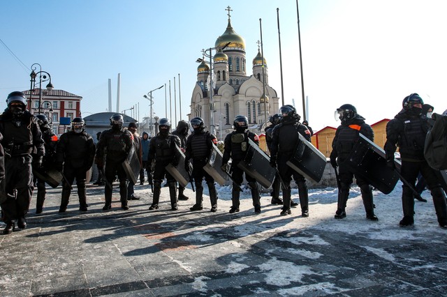 Protest u Vladivostoku