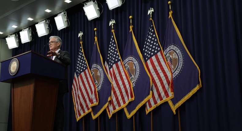 Federal Reserve Chair Jerome Powell.Alex Wong/Getty Images