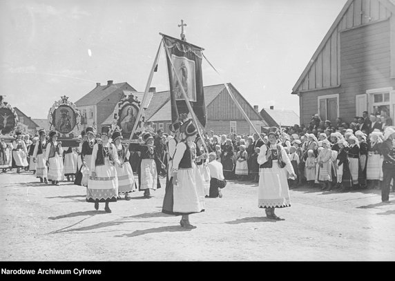 Boże Ciało w przedwojennej Polsce: Kurpie w 1937 r.