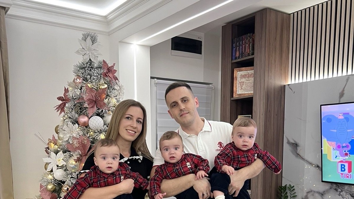 Porodica Donić za novogodišnje praznike 