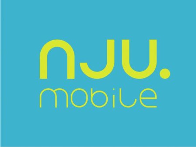 Logo nowej taniej marki nju. mobile