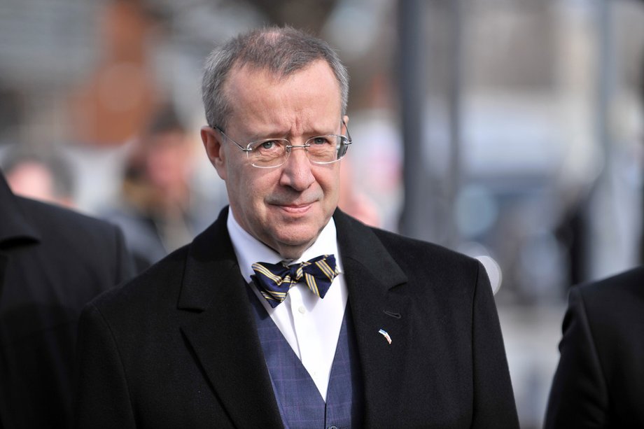 Prezydent Estonii Toomas Hendrik Ilves