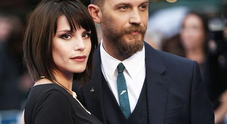 Tom Hardy and wife, Charlotte Riley welcome first child together