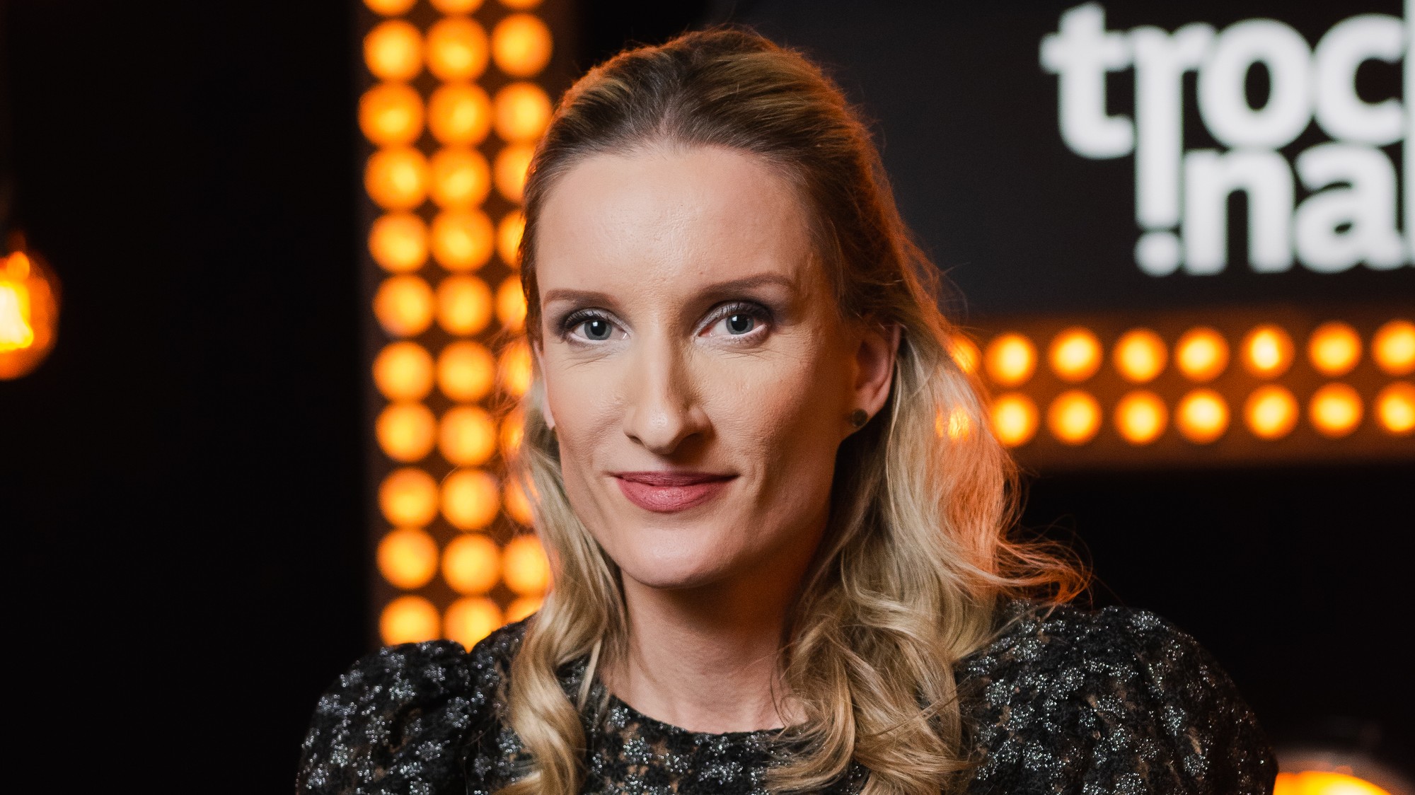 Moderátorka Adela Vinczeová.