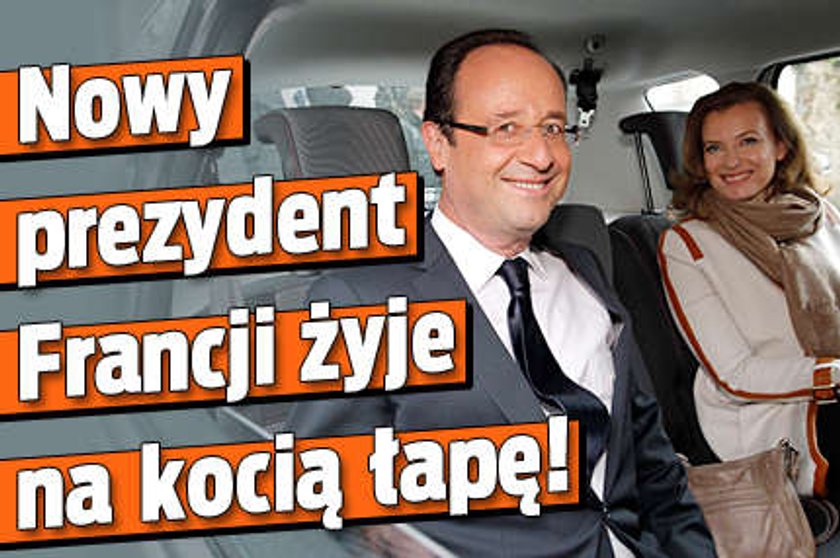 Nowy prezydent Francji żyje na kocią łapę