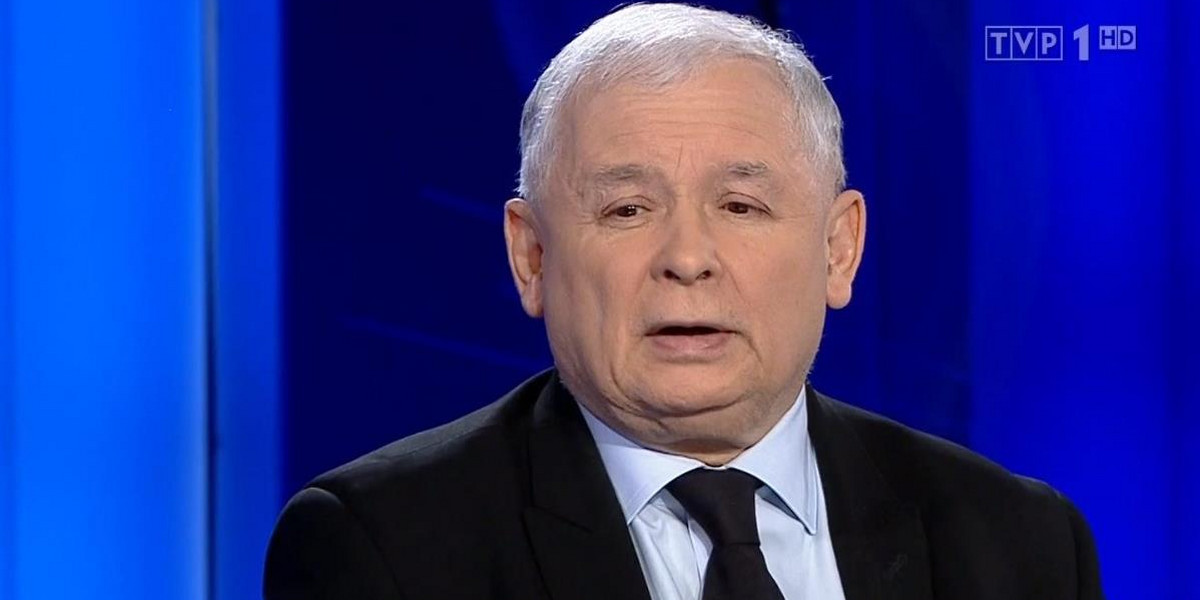 Jarosław Kaczyński w Wiadomościach TVP