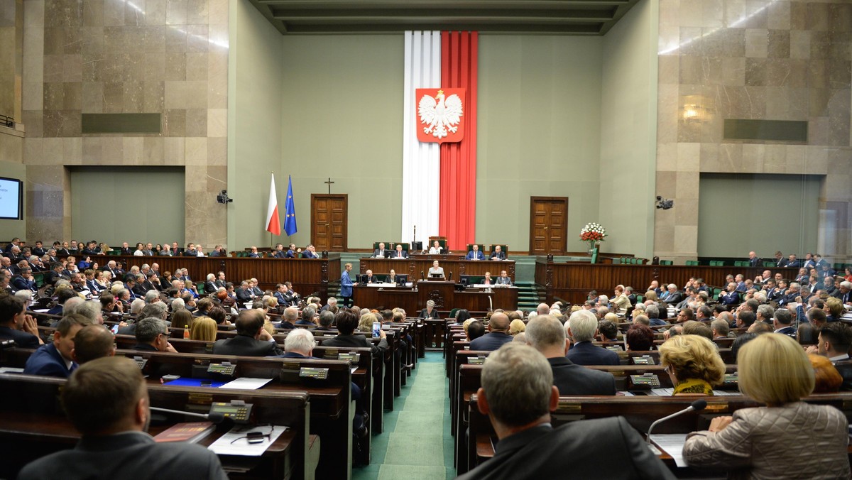 WARSZAWA POSIEDZENIE SEJMU