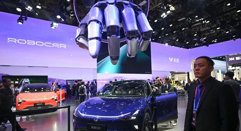 The Beijing Auto Show is China's biggest car show.PEDRO PARDO/Getty Images