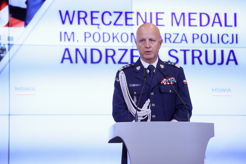 Były komendant główny policji gen. insp. Jarosław Szymczyk