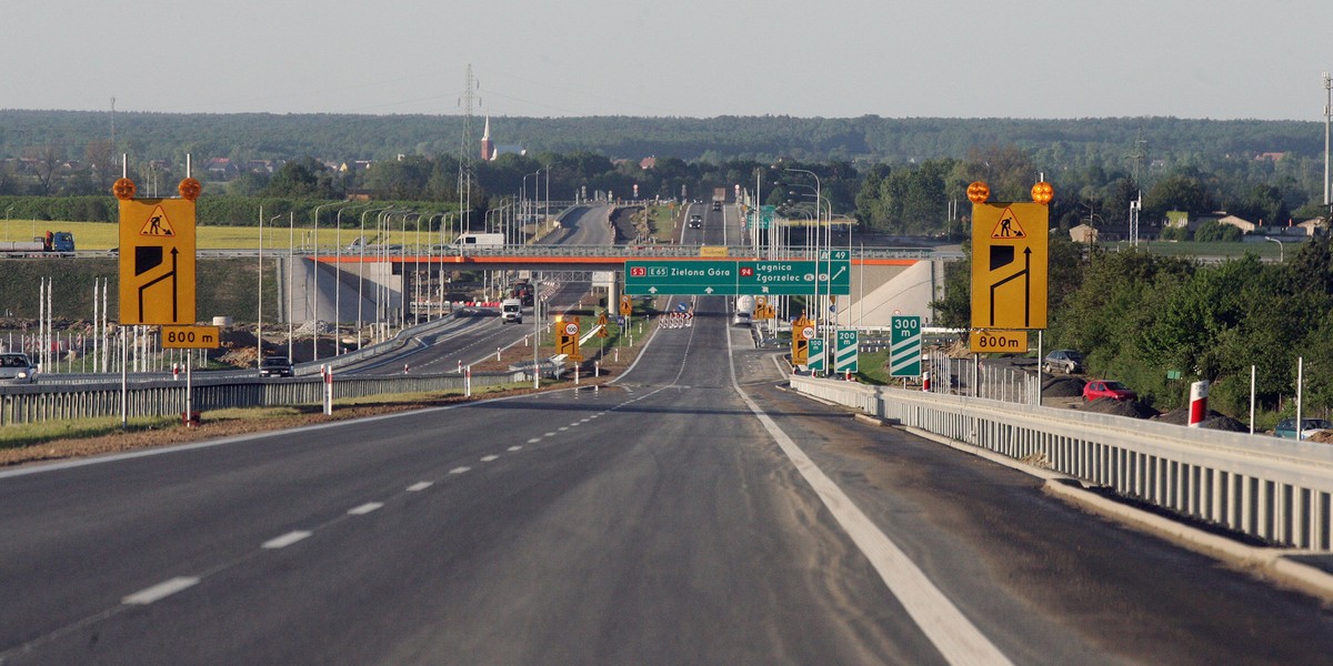 Nowa trasa wyprowadzi ruch tranzytowy z Legnicy i Lubina oraz ułatwi połączenie z autostradą A4