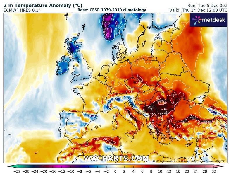 Ciepło niebawem rozleje się po całej Europie