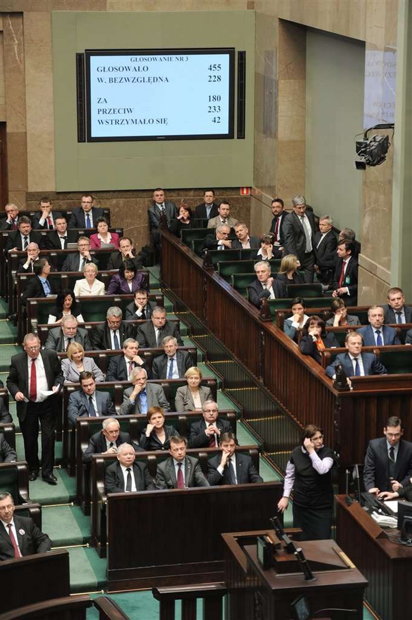 Referendum emerytalnego nie będzie. Sejm je odrzucił