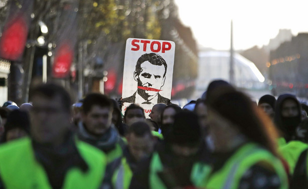 Protest Francja