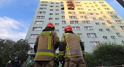 Tragedia w wieżowcu na Ursynowie. Ogień szalał na siódmym piętrze