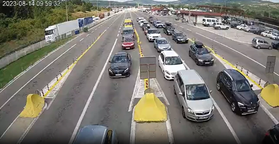 Gužve na graničnom prelazu Gradina ka Bugarskoj