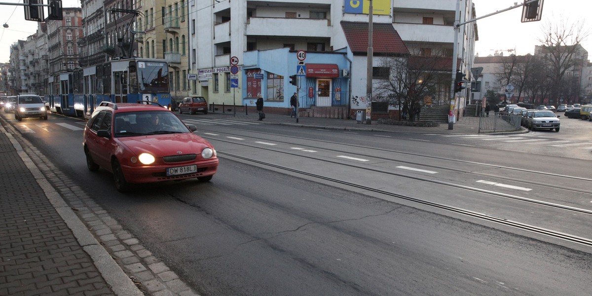 Remont ul. Traugutta we Wrocławiu