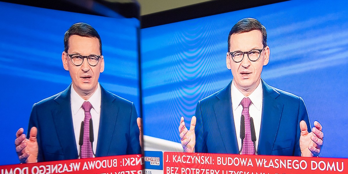 Premier Morawiecki jest pewien, że Nowy Polski Ład podniesie prognozy dla polskiej gospodarki.