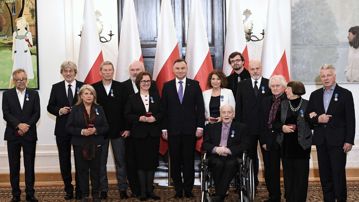 Andrzej Duda. Medale dla ludzi kultury. Kogo nagrodzono?