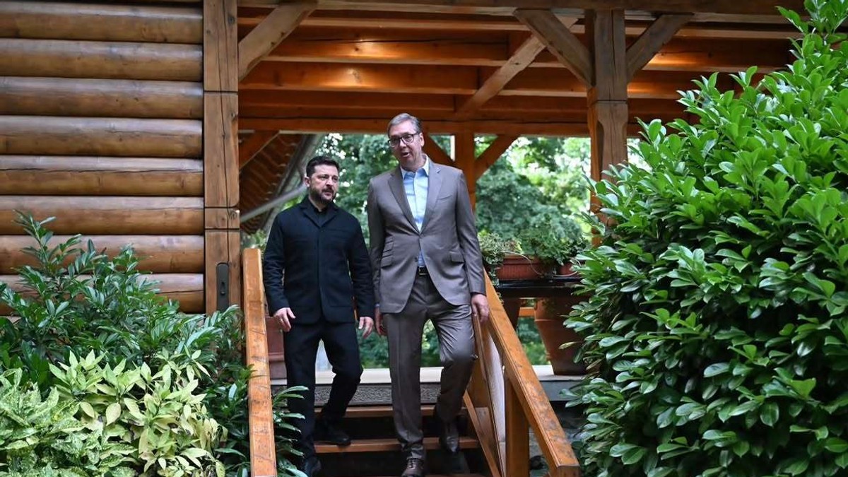 Aleksandar Vučić Volodimir Zelenski