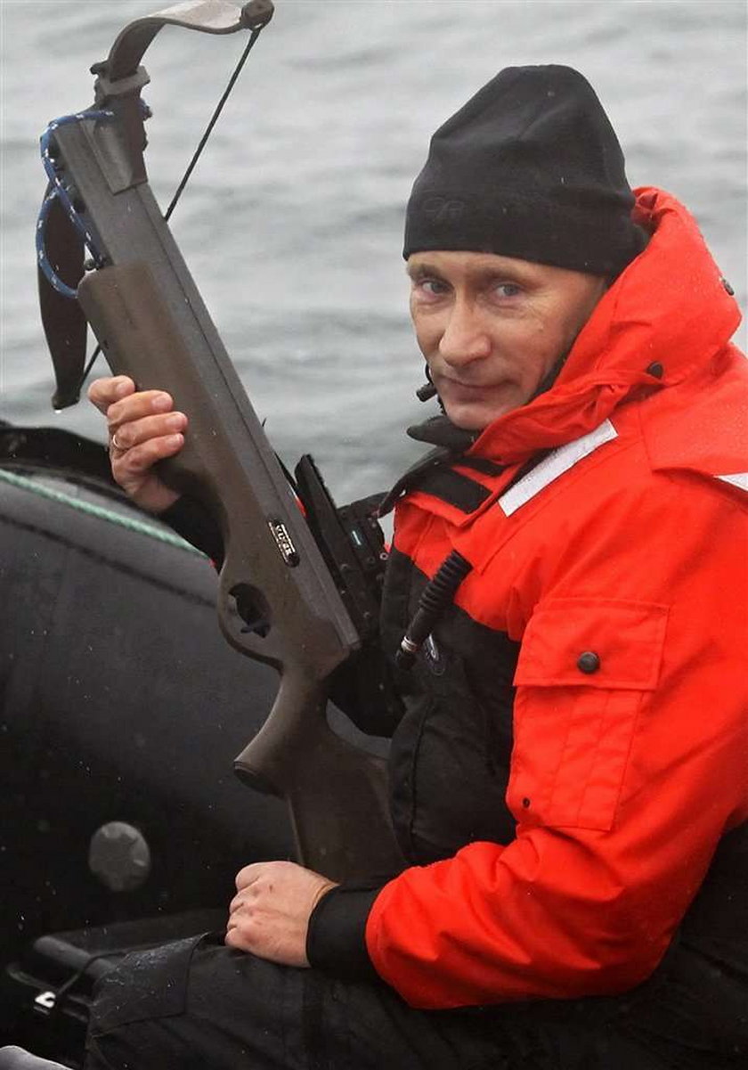 Putin z bronią! Na co poluje?