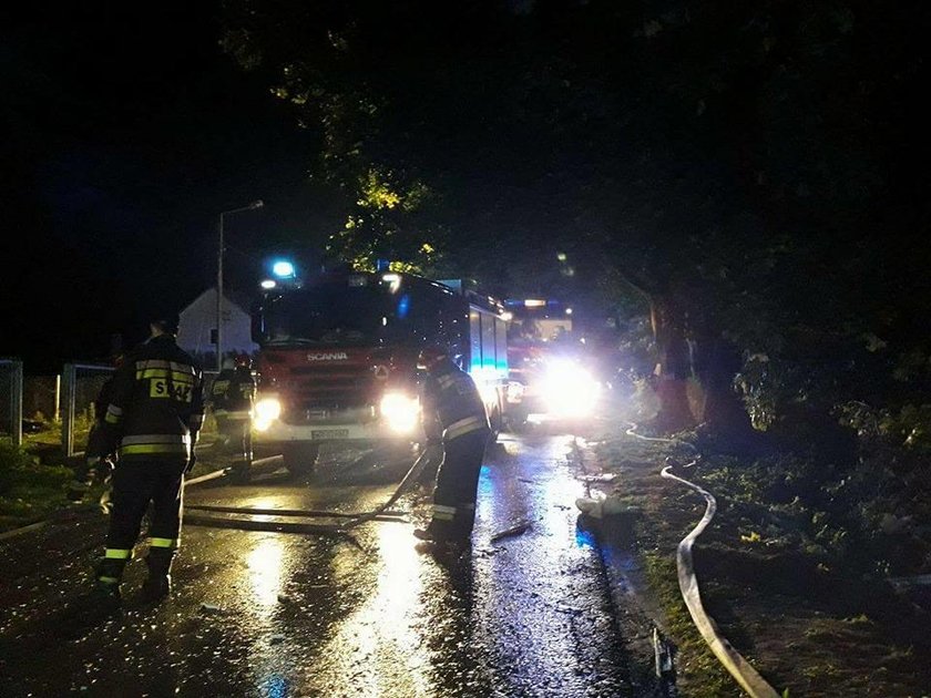 Wybuch na Mazowszu. Z domu nic nie zostało