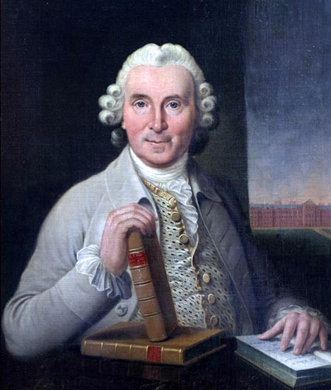 James Lind na portrecie pędzla George’a Chalmersa.