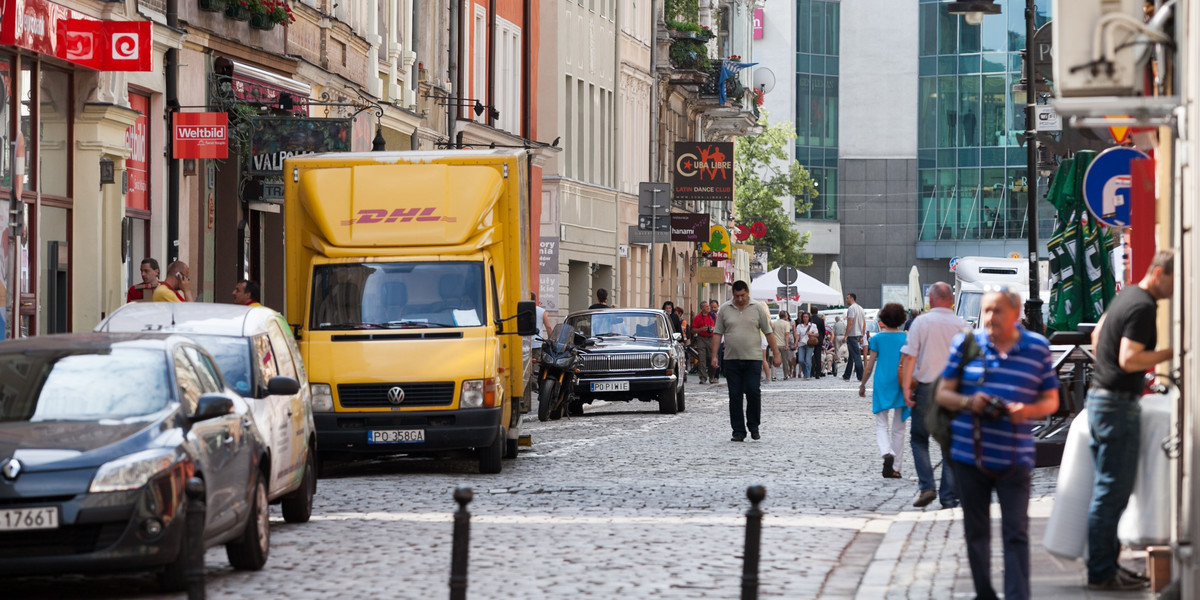 Deptak na Wrocławskiej w Poznaniu