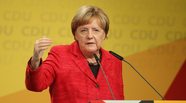 Merkel ha nem is nagy fölénynyel, de győzelemre számít /Fotó: Getty Images
