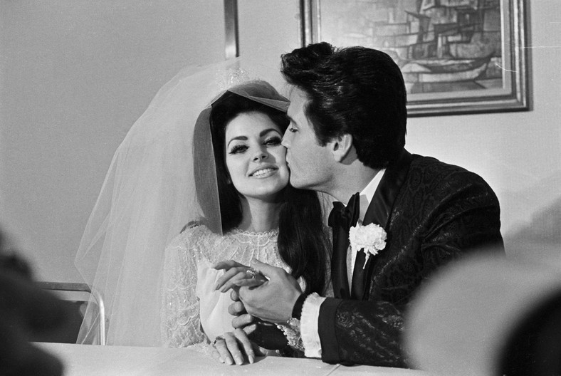 Elvis i Priscilla Presley (Las Vegas, 1 maja 1967 r.)