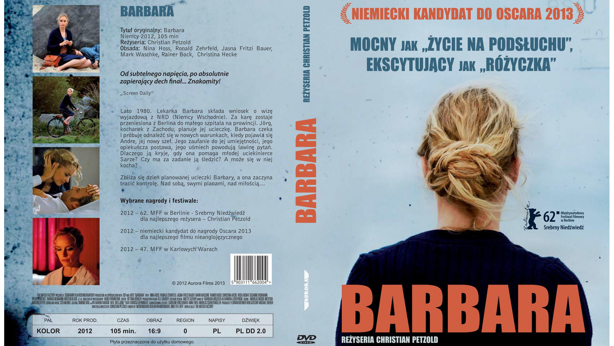 "Barbara" - okładka DVD