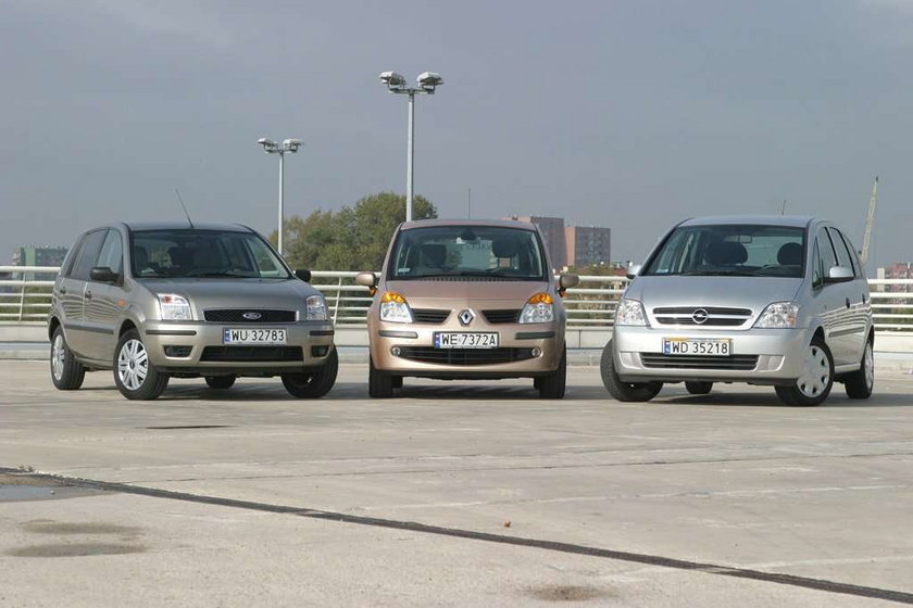 Ford Fusion kontra Opel Meriva i Renault Modus: małe, trwałe i praktyczne