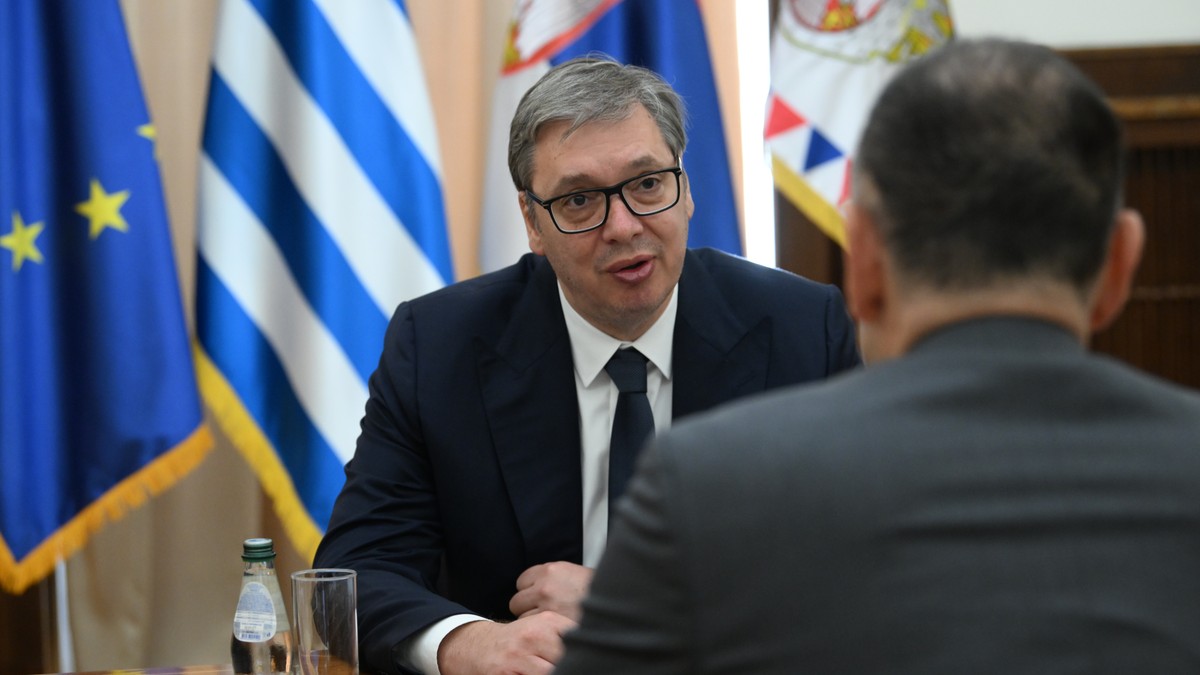  Aleksandar Vučić i Jorgos Gerapetritis
