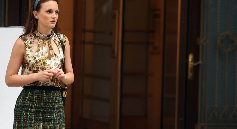 Blair Waldorf exemplifies the old money aesthetic.
