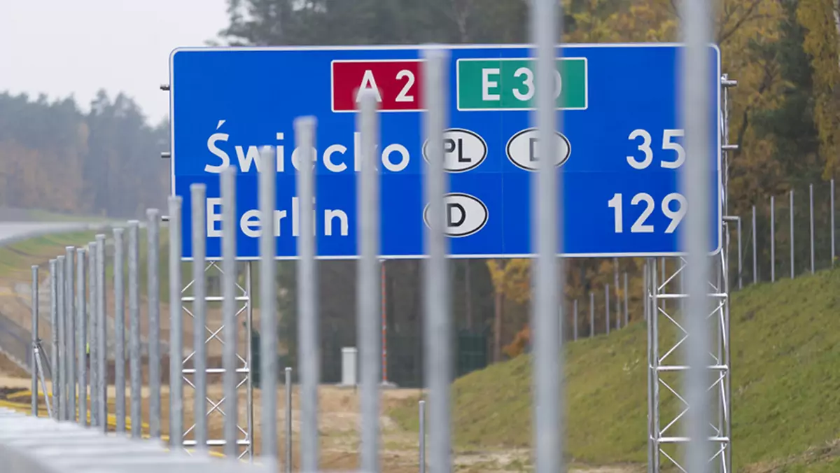 Autostrada A2 Świecko-Nowy Tomyśl gotowa do użytku