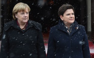 Merkel w Warszawie. Szydło: Nord Stream 2 jest dla nas nie do zaakceptowania