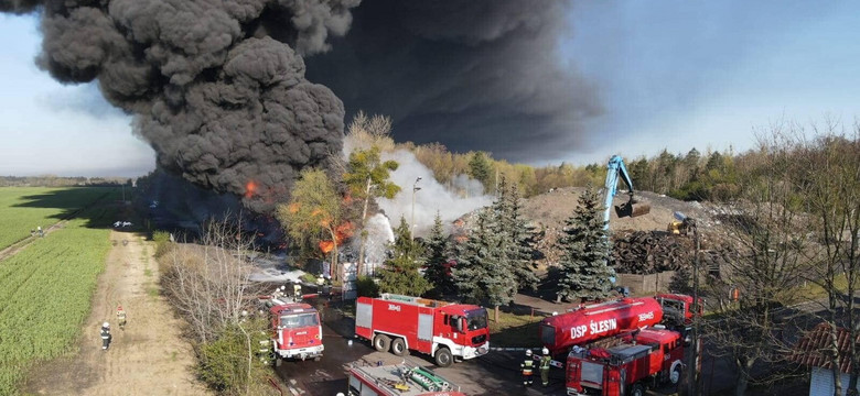 Potężny pożar w Koninie. Podejrzany wyjaśnił, dlaczego postanowił podłożyć ogień...