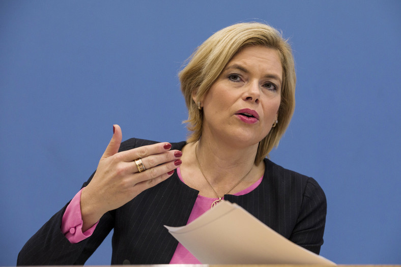 Niemiecka polityk, członkini CDU Julia Kloeckner, 23 października 2019 r.
