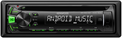 Podłącz telefon z Android do radia w samochodzie. Nowy Kenwood KDC-164U