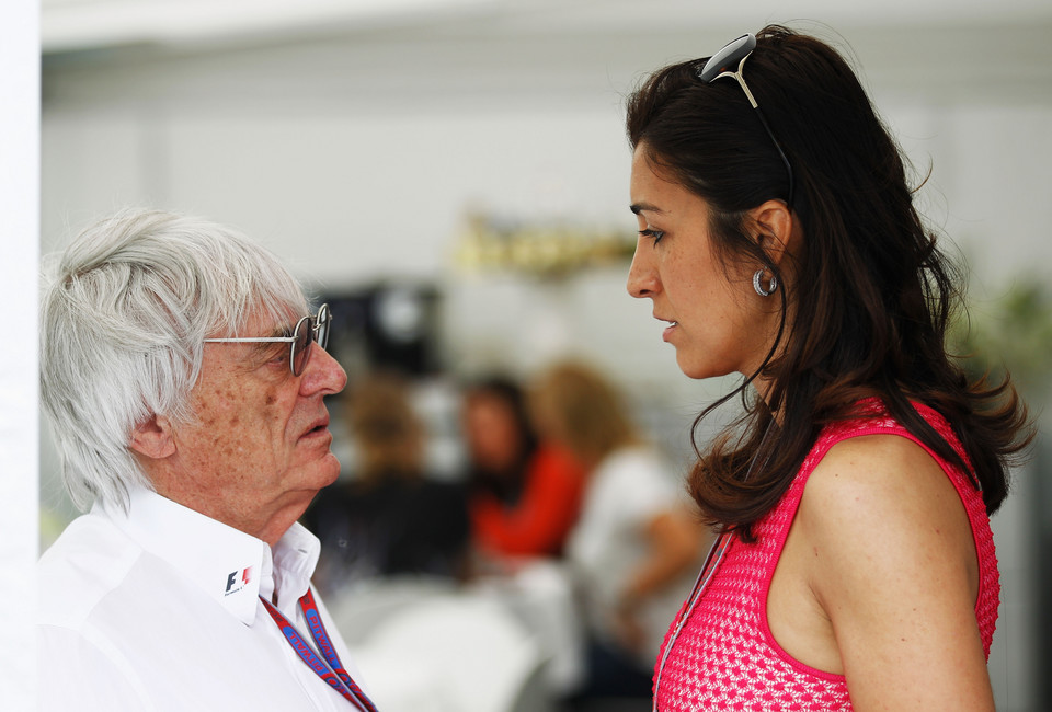 Bernie Ecclestone i Fabiana Flosi