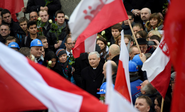 Jarosław Kaczyński: Dosyć arogancji, bezczelności, ukrywania afer! RELACJA Z MARSZU