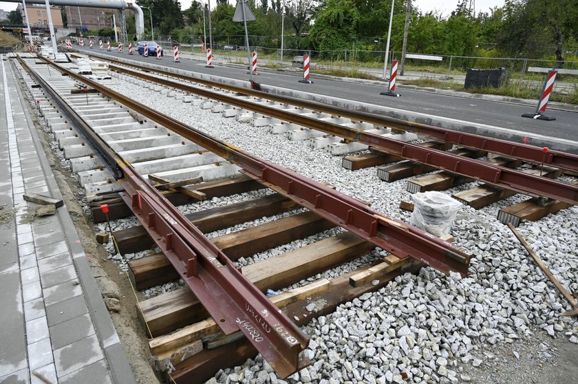 Kończy się I etap budowy tramwaju na Popowice