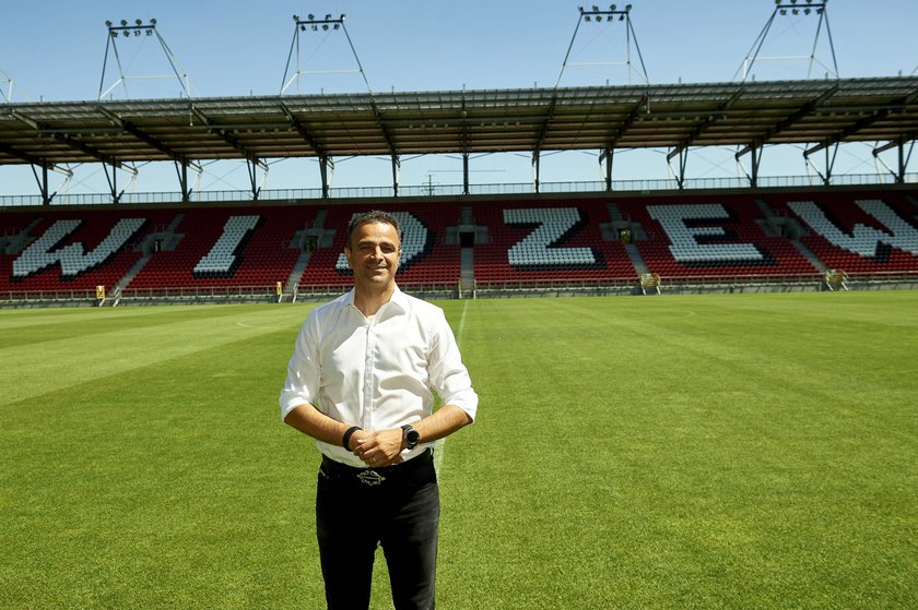 Enkeleid Dobi został nowym trenerem piłkarzy Widzewa 