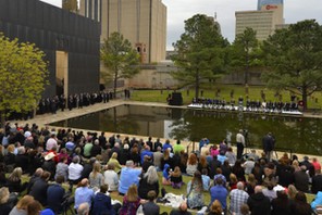 USA Oklahoma City miejsce pamięci zamach Timothy McVeigh 1995