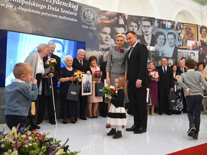 Agata Kornhauser-Duda i Andrzej Duda