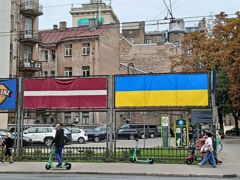 Łotwa i Ukraina bratersko