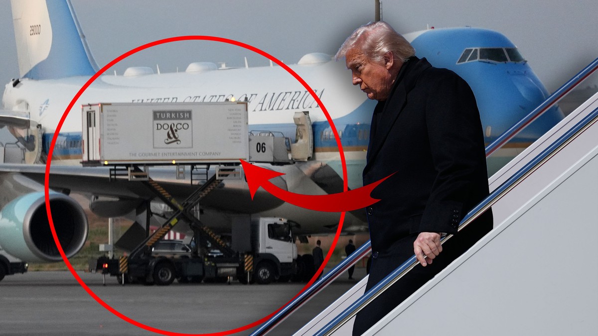 Predsednički avion Air Force One u Ankari