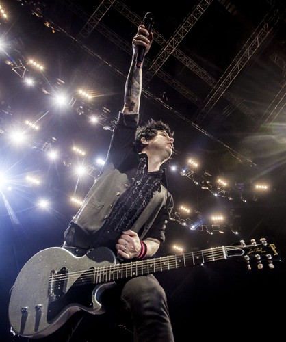 Green Day w Tauron Arena, w Krakowie, 21 stycznia 2017; fot. Kuba Ociepa